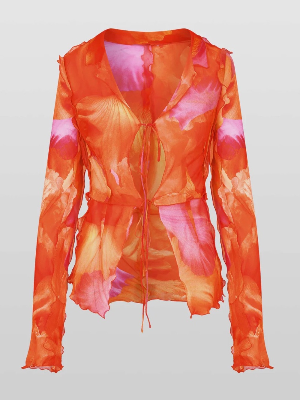 RAT & BOA, FIAMETTA blouse in dreamy sunset - Picture 9 of 11